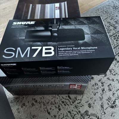 Shure SM7B Cardioid Dynamic Microphone 2001 - Present - Black image 4