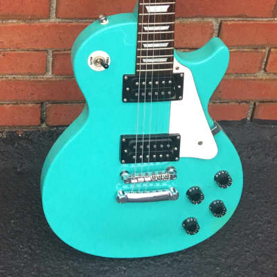 Epiphone Les Paul Studio Limited Edition 2000 Aqua Blue | Reverb