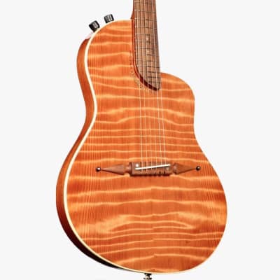 Rick Turner Renaissance RS6 Curly Redwood / Mahogany #5903 image 1