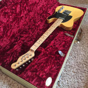 Fender 1952 Telecaster Thin Skin Reissue Mid/Late 2000's Butterscotch Blonde image 1