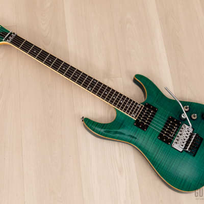 2000s Edwards by ESP E-HR-135FM See Thru Blue w/ Seymour 2000s Edwards by ESP E-HR-135FM See Thru Blue w/ Seymour