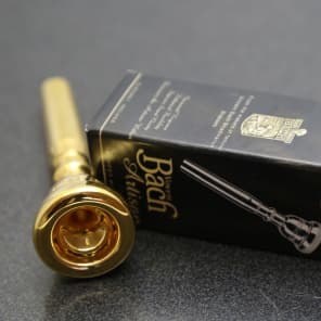 Genuine 24K Gold Bach Artisan 3C Trumpet Mouthpiece NEW Reverb