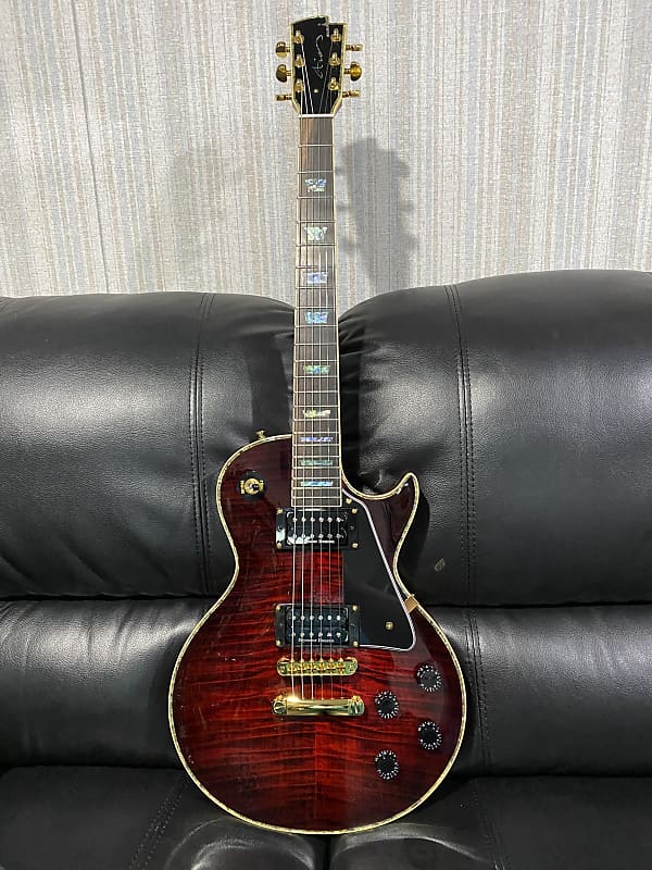 AIO AIO SC77 2020 Red Burst Upgraded! Wolf WLP 750 Reverb