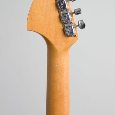 Fender Jaguar Solid Body Electric Guitar (1966), ser. #171100, black tolex hard shell case. image 6