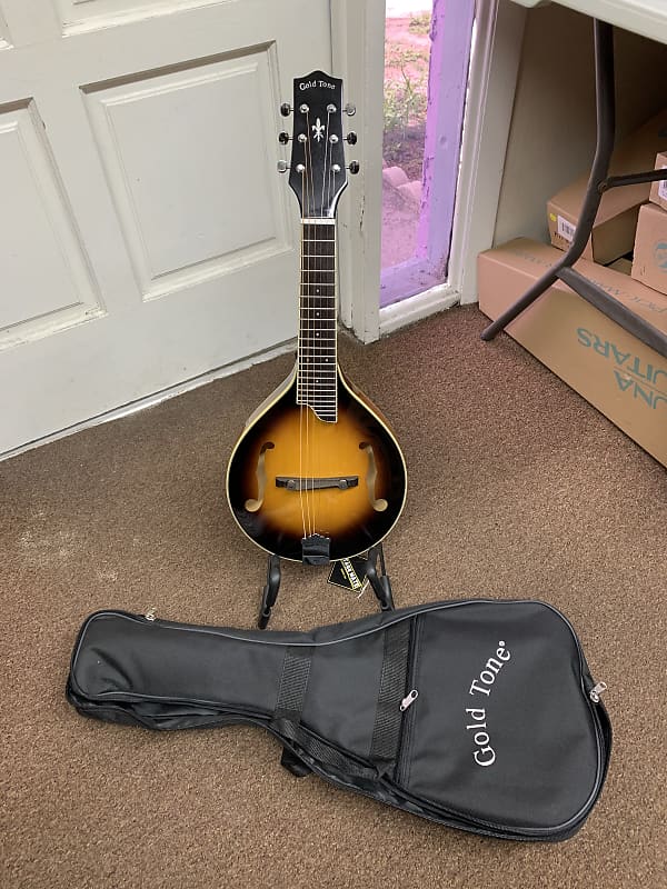 GOLD TONE GM-6 6-string Mandolin style GUITAR new GM6 Solid Top w/ Gig Bag image 1