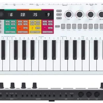 Arturia KeyStep Pro 37-Key Controller & Sequencer USB/MIDI/CV Keyboard Controller, with Aftertouch, 4 Polyphonic, 16-Track Drum Sequencer image 1
