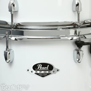 Pearl Export EXX725/C 5-piece Drum Set with Snare Drum - Pure White image 16
