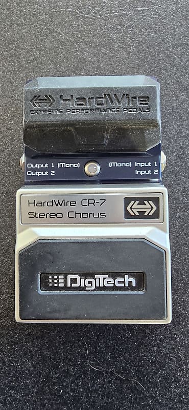 Hardwire Digitech CR-7 Stereo Chorus - YouTube