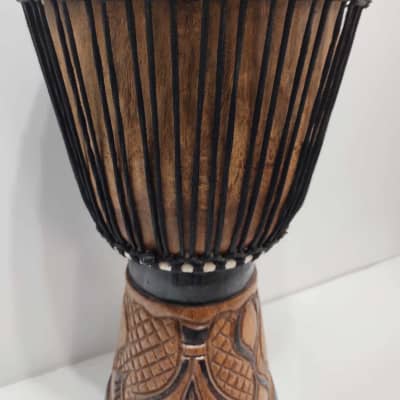 World Tribal Intermediate Djembé 10'' 2010's - Wood image 2