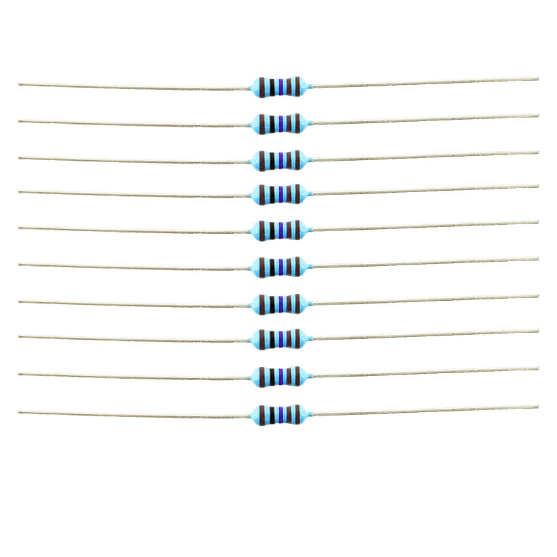 1/2 Watt 470K Ohm Metal Film Resistors 0.5W 1% Tolerances 100 Pcs