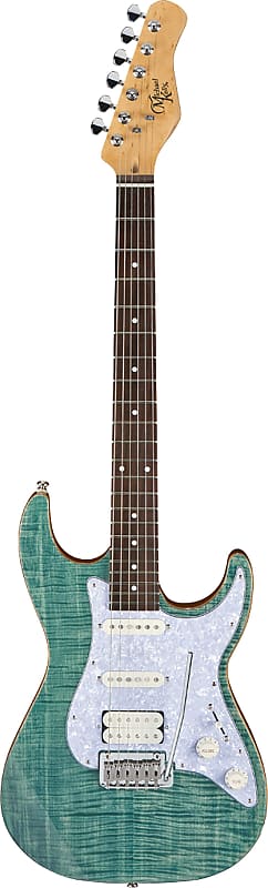 Michael Kelly Guitars MK63SBJERB 1963 Electric Guitar, Blue Jean Wash image 1