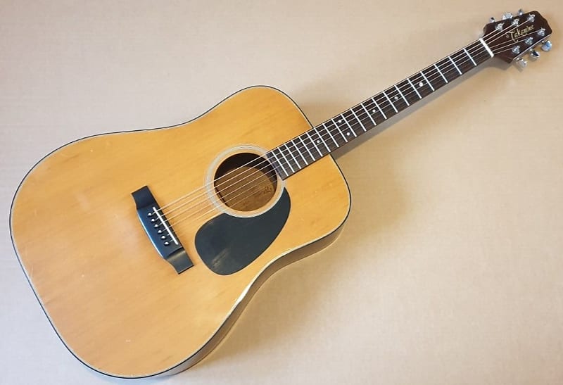 Vintage 1980s Takamine F 340 Acoustic Guitar Made in Japan MIJ image 1