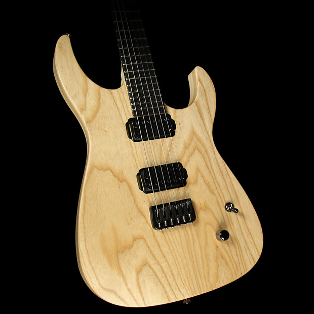 Used Caparison Dellinger II FX AM Electric Guitar Natural Reverb