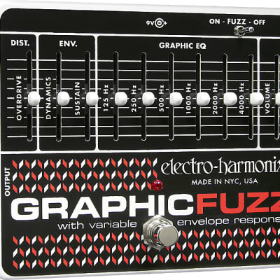 Electro Harmonix Graphic Fuzz EQ / Distortion / Sustainer Pedal for sale