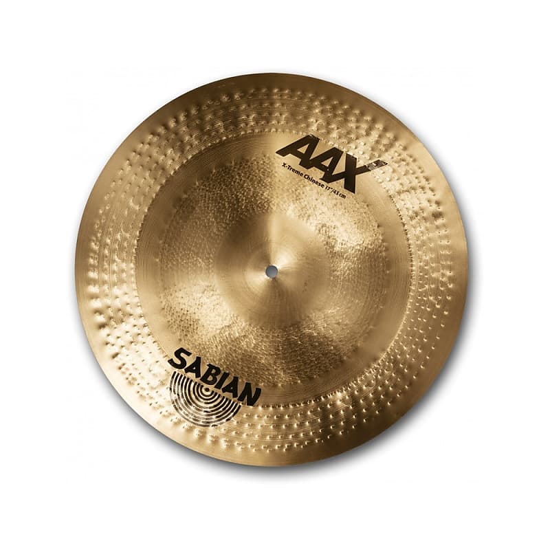 Sabian 19" AAX X-Treme Chinese China Brilliant Finish Cymbal image 1