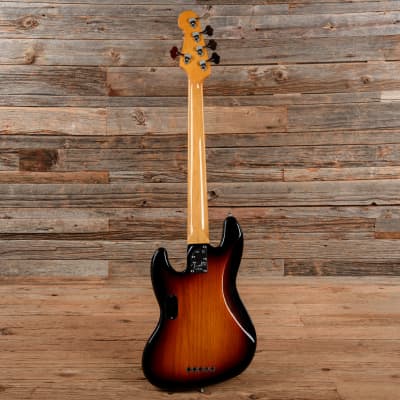 Fender Marcus Miller Artist Series Signature Jazz Bass V Sunburst 2014 image 5