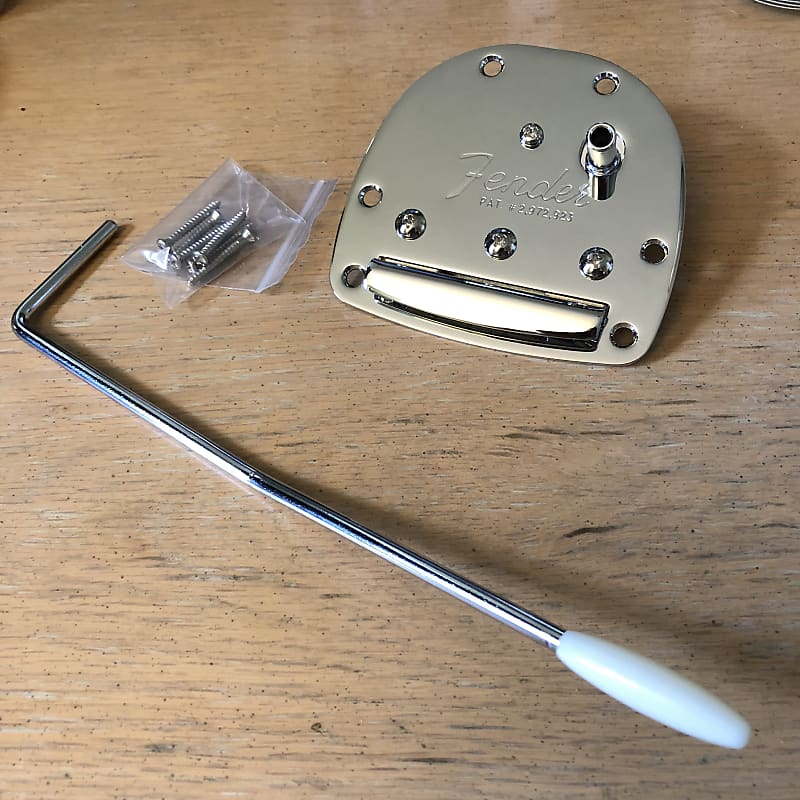 Fender 60th Anniversary Jazzmaster Tremolo Assembly Tailpiece Reverb