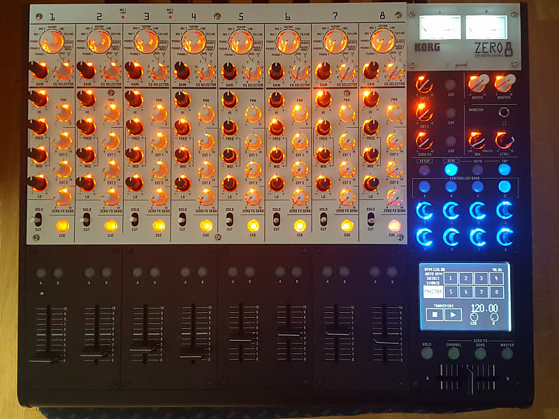 Korg Zero 8 - Eight-Channel Digital DJ Mixer with FireWire