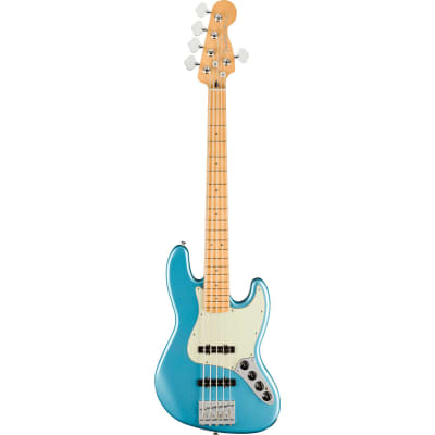 Fender Player Plus Jazz Bass V, Maple Fingerboard - Opal Spark for sale