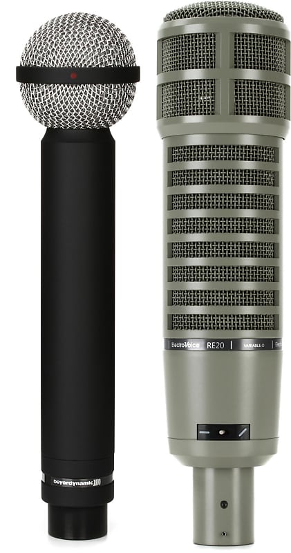 Beyerdynamic M 160 Double Ribbon Microphone Bundle With Reverb 9256