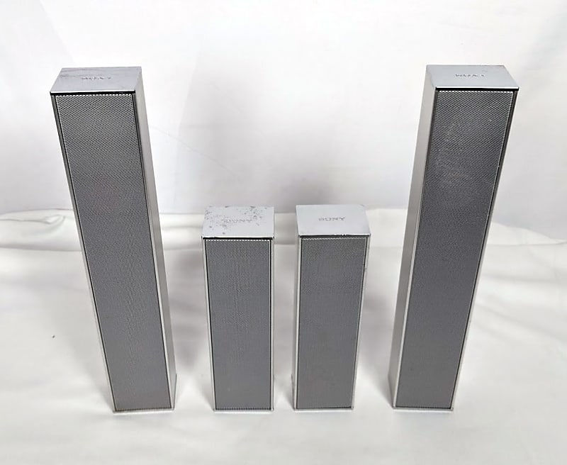 Rare Sony DAV-LF10 Speakers - Models SS-TSL10 and SS-TSL11  			
