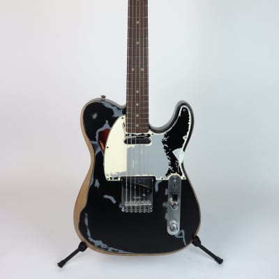 Fender Joe Strummer Telecaster Black over 3-Color Sunburst image 2