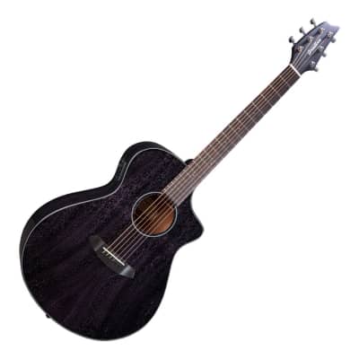 Breedlove Rainforest S Concert Orchid CE All Mahogany Acoustic Guitar image 6