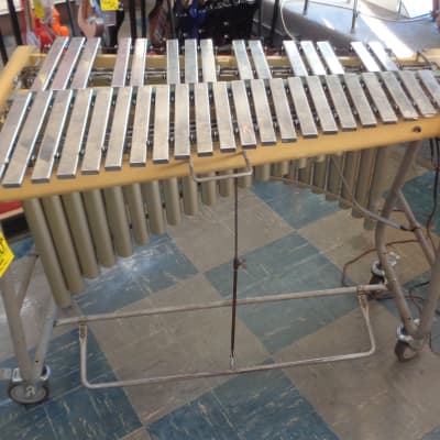 Used Deagan 3 Octave Vibraphone w/Foot Damper, Stand, and Locking Wheels image 1