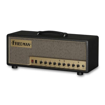 Friedman RUNT-50 Guitar Amplifier Head - 2-Channel 50w Head With EL34 Tubes, Series FX Loop, & Cab Sim Record Out image 3