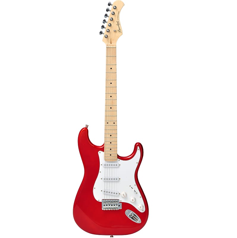 Bacchus BST-1M CAR Candy Apple Red Electric Guitar image 1