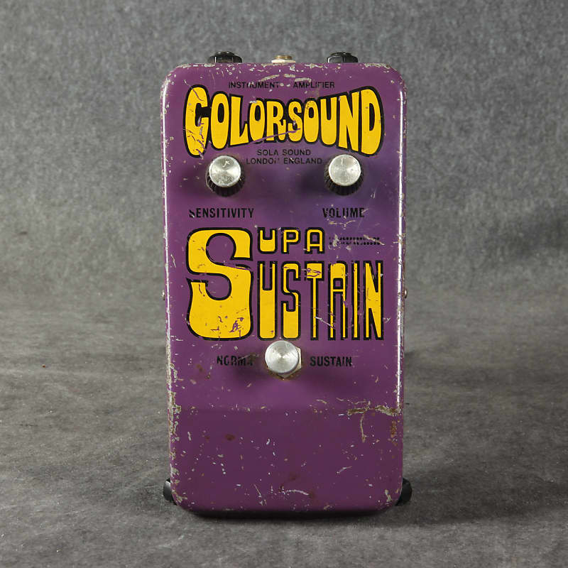 Colorsound SUPA TONEBENDER Steve Hackett model（管理番号