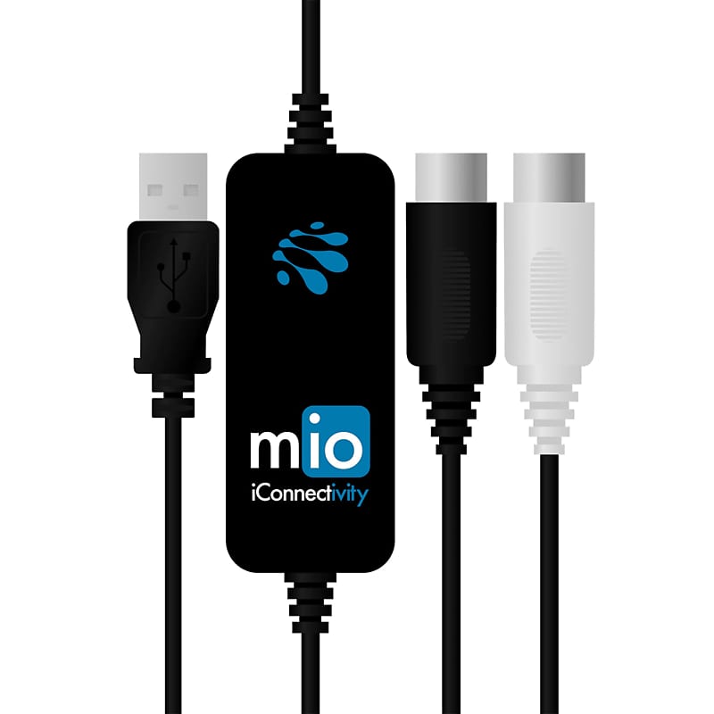 iCONNECT MIO 1 in 1 out MIDI to USB interface image 1