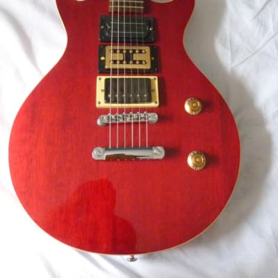Guitare electrique Samick type AV1 série Greg  Benett 2008 rouge customisée 3 micros for sale