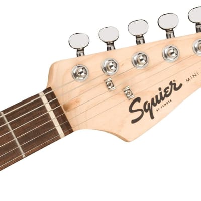 Squier Mini Stratocaster Electric Guitar, Dakota Red, Laurel Fingerboard image 5