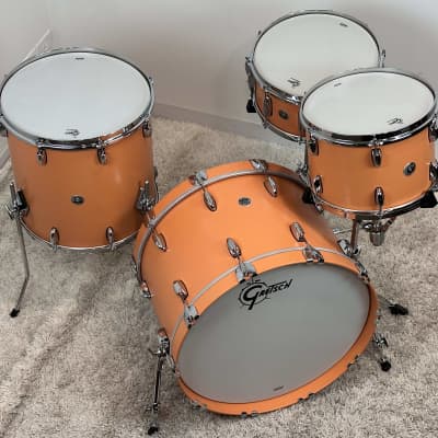 Gretsch 22/13/16/6.5x14" Brooklyn Drum Set - Exclusive Cameo Coral image 4