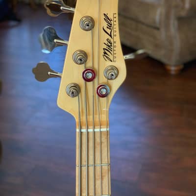 Mike Lull M5V 5 String Bass 2018 Natural Vintage Tint image 4