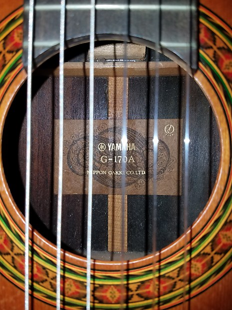 Vintage Yamaha Nippon Gakki G-170A Classical Guitar with