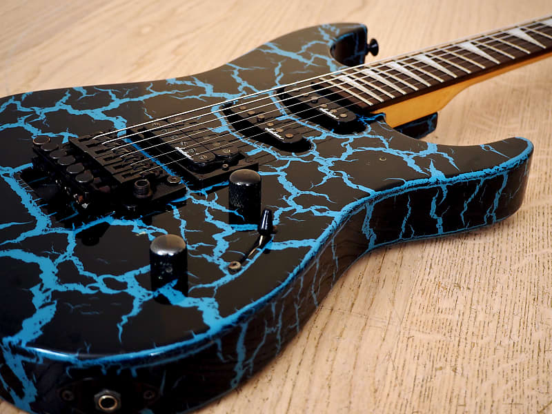 1980s Charvel by Jackson DK-065-SSH Custom Blue | Reverb Canada