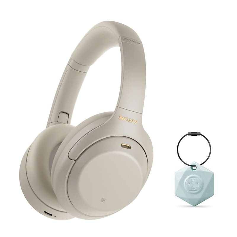 Sony WH-1000XM4 Wireless Noise Canceling Headphones (Silver