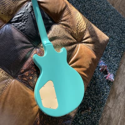 Gibson Les Paul Standard 1974 Turquoise, Celebrity owned image 3