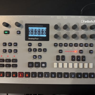 Elektron Analog Four MKII 4-Voice Tabletop Analog Synthesizer 2017 - Present - Grey