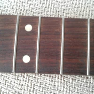 WD Music Rosewood Telecaster neck with tuners - vintage tinted. image 6