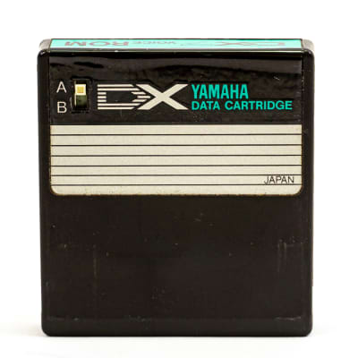 Yamaha DX7 Voice ROM 3 Data Cartridge – Original Master & Keyboard/Plucked Group