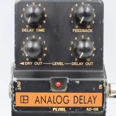 Pearl AD-08 Analog Delay Made in Japan Guitar Effect Pedal 801333 image 3