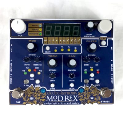 Used Electro-Harmonix EHX Mod Rex Polyrhythmic Modulator Pedal! Modrex! for sale