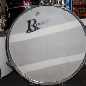 Rogers R360 Drum Kit 5 Piece Kit White image 7