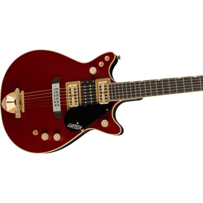 Gretsch G6131-MY-RB Limited Edition Malcolm Young Signature Jet™, Ebony Fingerboard, Vintage Firebird Red image 5