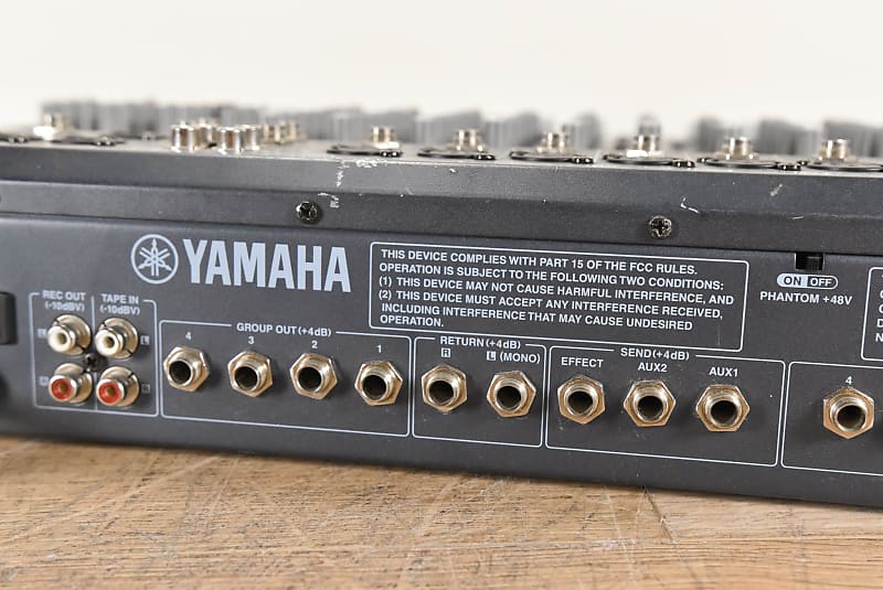 YAMAHA MX12/6 アナログミキサー 16ch Yahoo!オークション -「yamaha mx12／6」の落札相場・落札価格