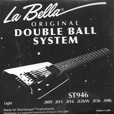 New LaBella ST946 Steinberger Double Ball-End TransTrem Calibrated Strings - ST Series for TT V#1 for sale
