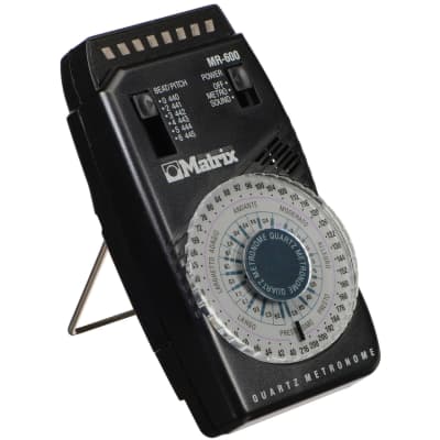 Matrix MR-600 Quartz Metronome w/ LED Pendulum Simulation & Down Beat Accent image 2